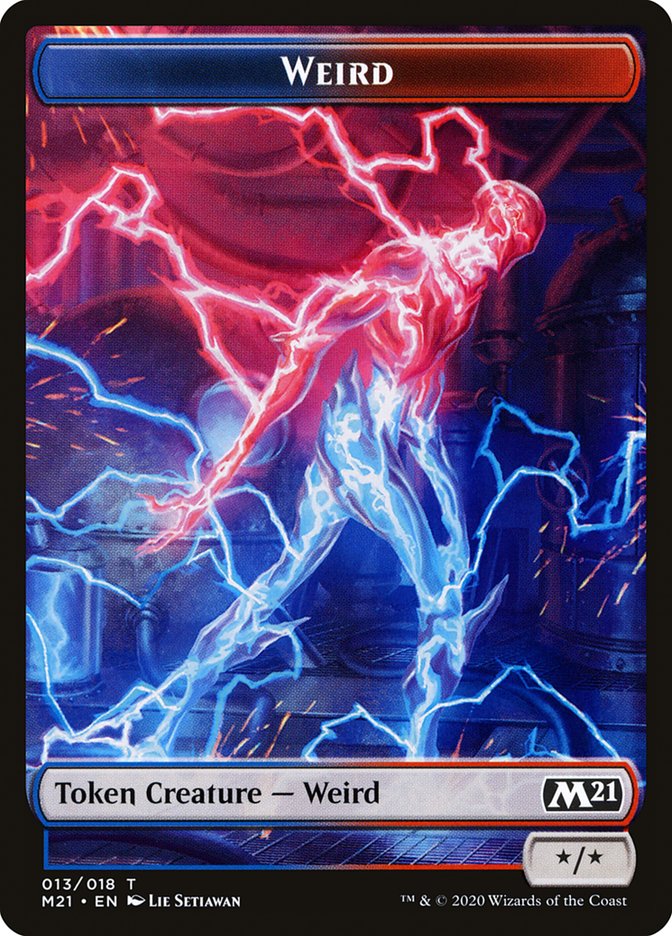 Weird [Core Set 2021 Tokens] | PLUS EV GAMES 