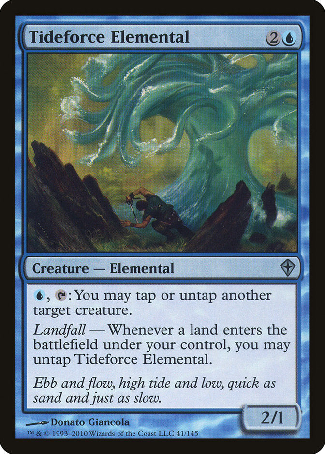 Tideforce Elemental [Worldwake] | PLUS EV GAMES 