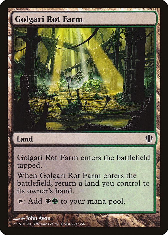 Golgari Rot Farm [Commander 2013] | PLUS EV GAMES 