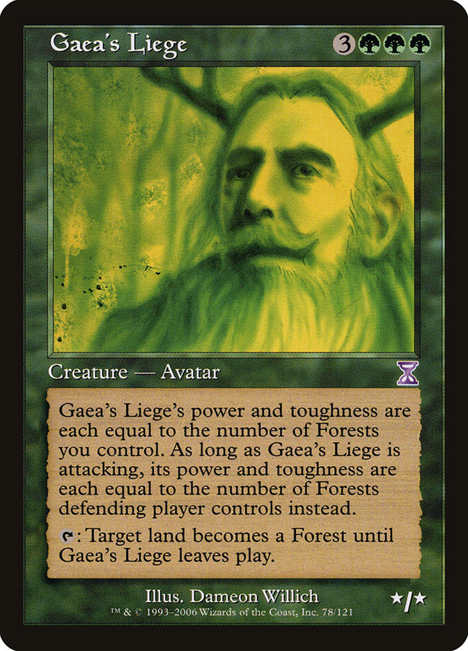 Gaea's Liege [Time Spiral Timeshifted] | PLUS EV GAMES 