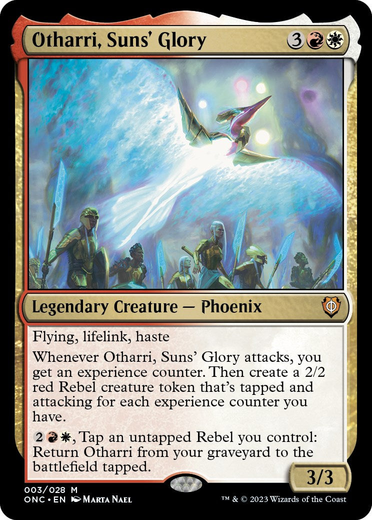 Otharri, Suns' Glory [Phyrexia: All Will Be One Commander] | PLUS EV GAMES 