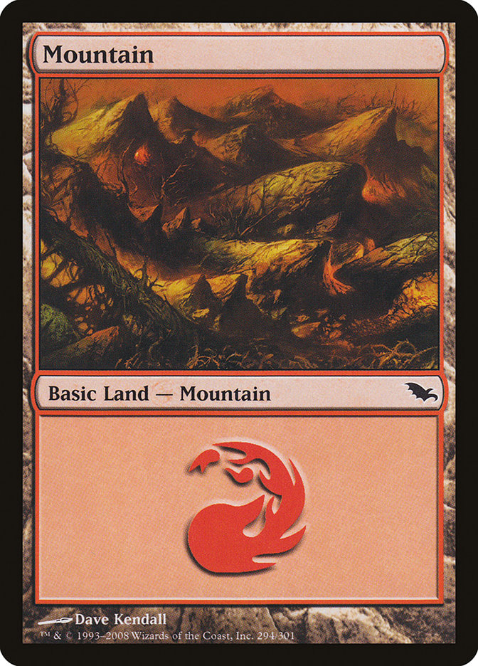 Mountain (294) [Shadowmoor] | PLUS EV GAMES 
