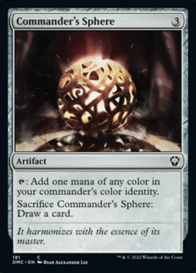 Commander's Sphere [Dominaria United Commander] | PLUS EV GAMES 