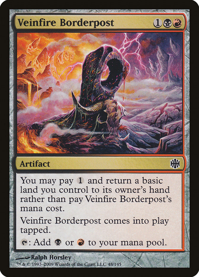 Veinfire Borderpost [Alara Reborn] | PLUS EV GAMES 