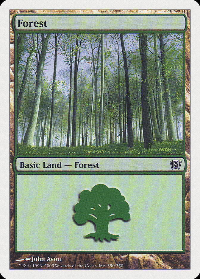 Forest (350) [Ninth Edition] | PLUS EV GAMES 