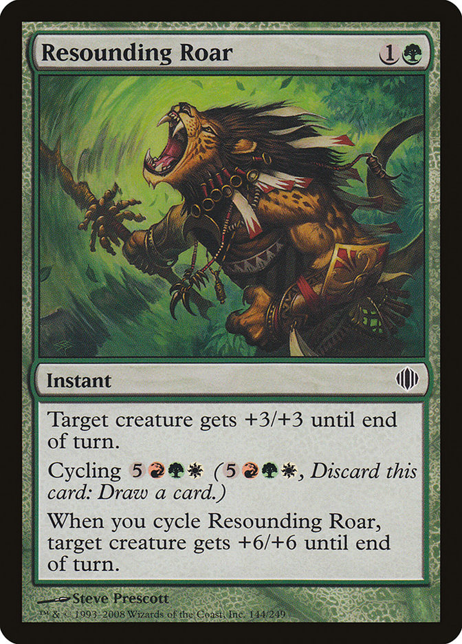 Resounding Roar [Shards of Alara] | PLUS EV GAMES 