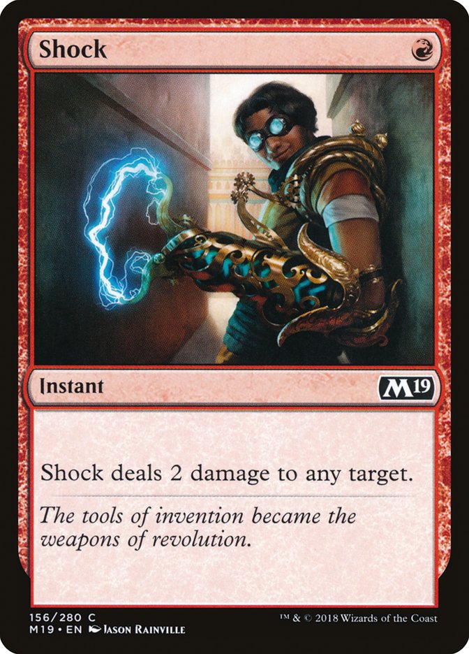 Shock [Core Set 2019] | PLUS EV GAMES 