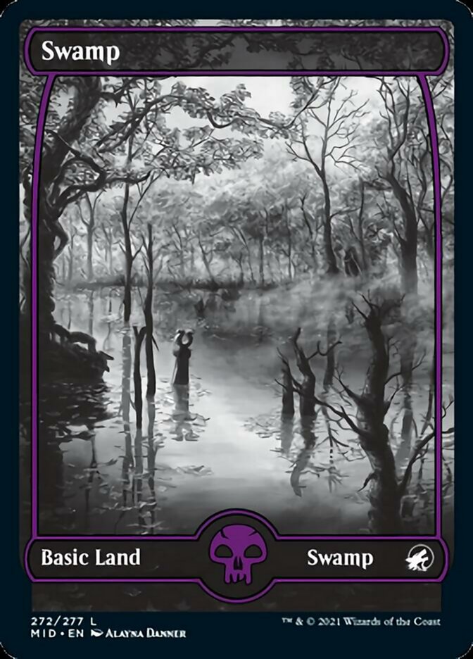 Swamp (272) [Innistrad: Midnight Hunt] | PLUS EV GAMES 