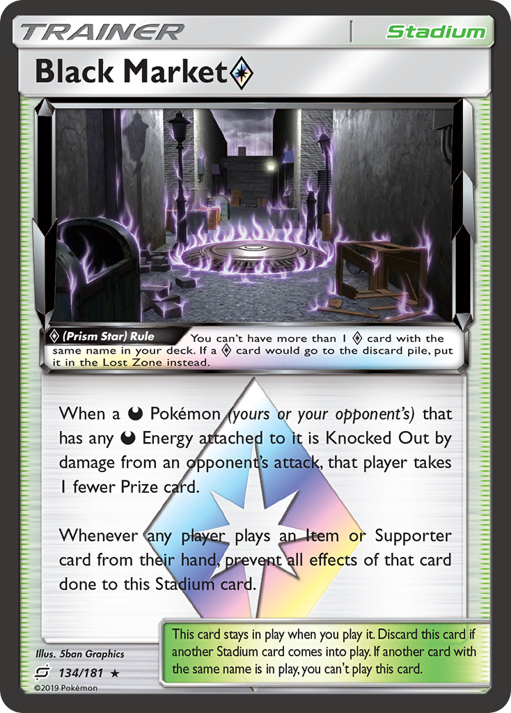 Black Market (Prism Star) (134/181) [Sun & Moon: Team Up]
