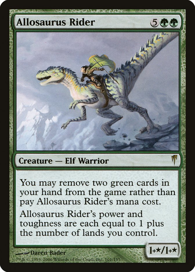 Allosaurus Rider [Coldsnap] | PLUS EV GAMES 