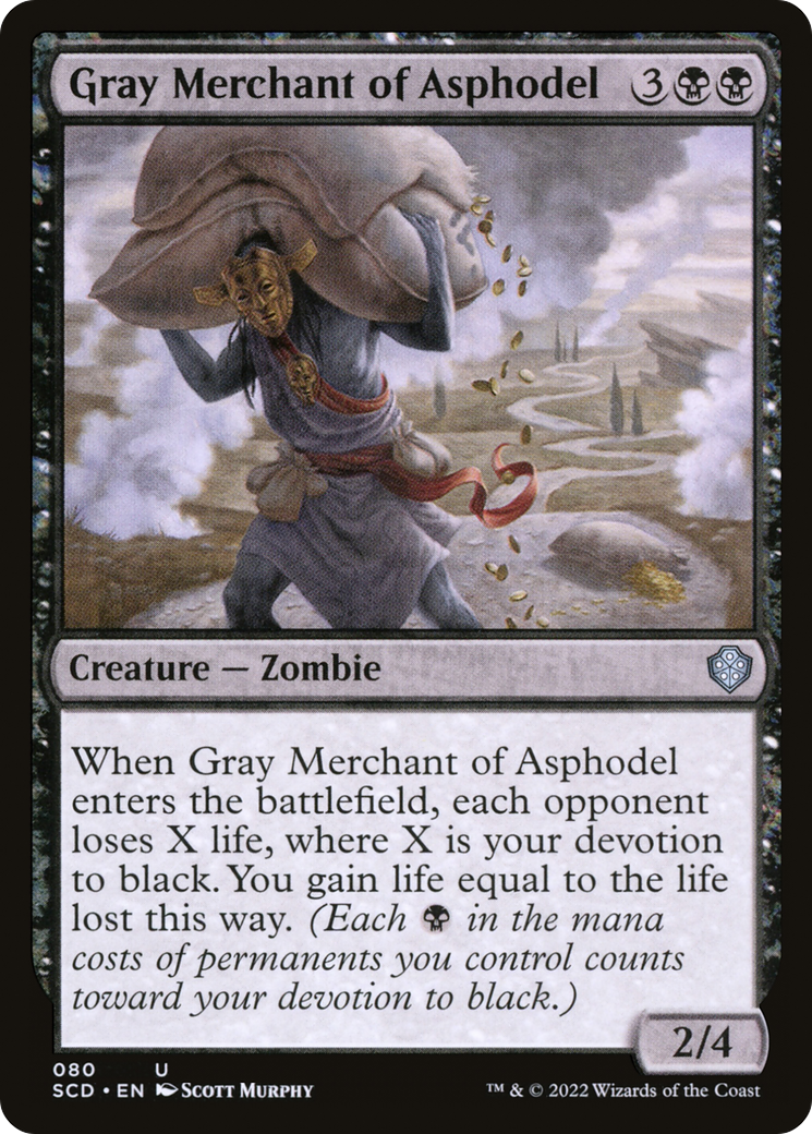 Gray Merchant of Asphodel [Starter Commander Decks] | PLUS EV GAMES 