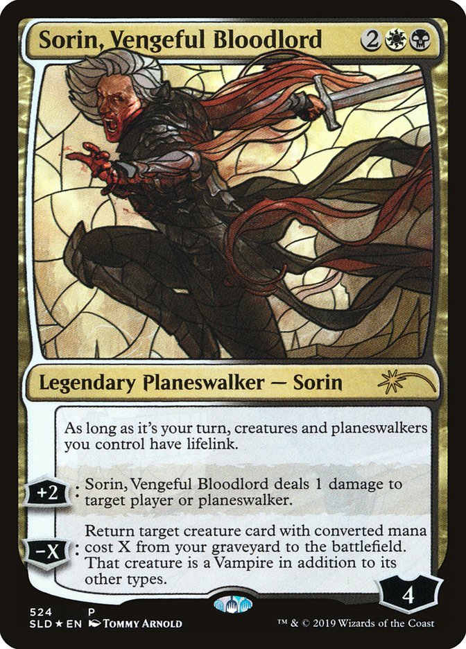 Sorin, Vengeful Bloodlord (Stained Glass) [Secret Lair Drop Promos] | PLUS EV GAMES 