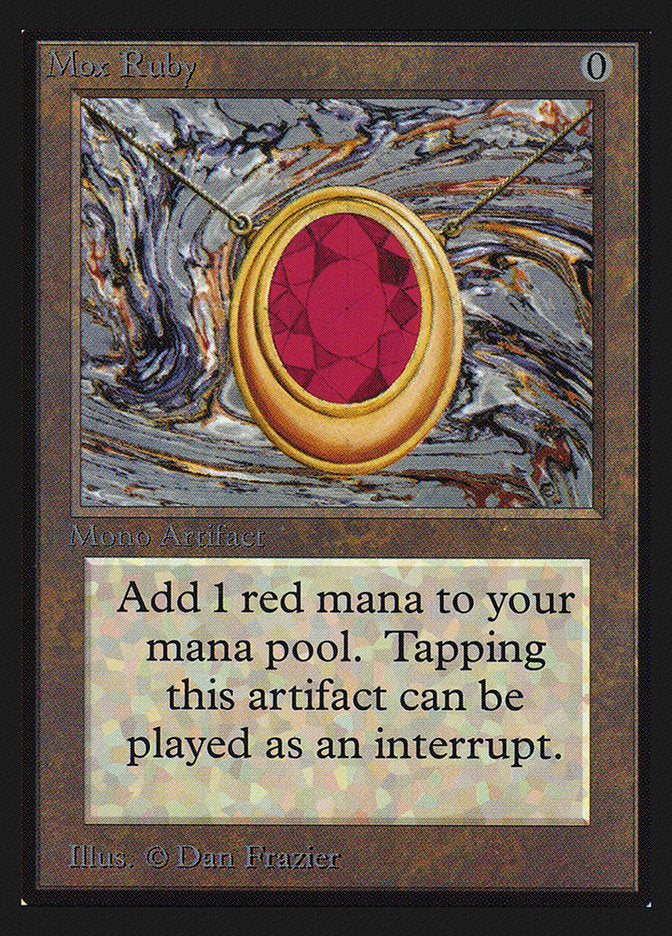 Mox Ruby [International Collectors’ Edition] | PLUS EV GAMES 