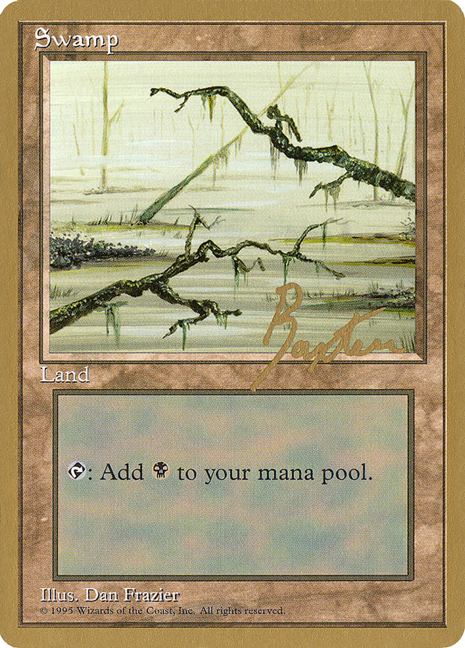 Swamp (gb371) (George Baxter) [Pro Tour Collector Set] | PLUS EV GAMES 