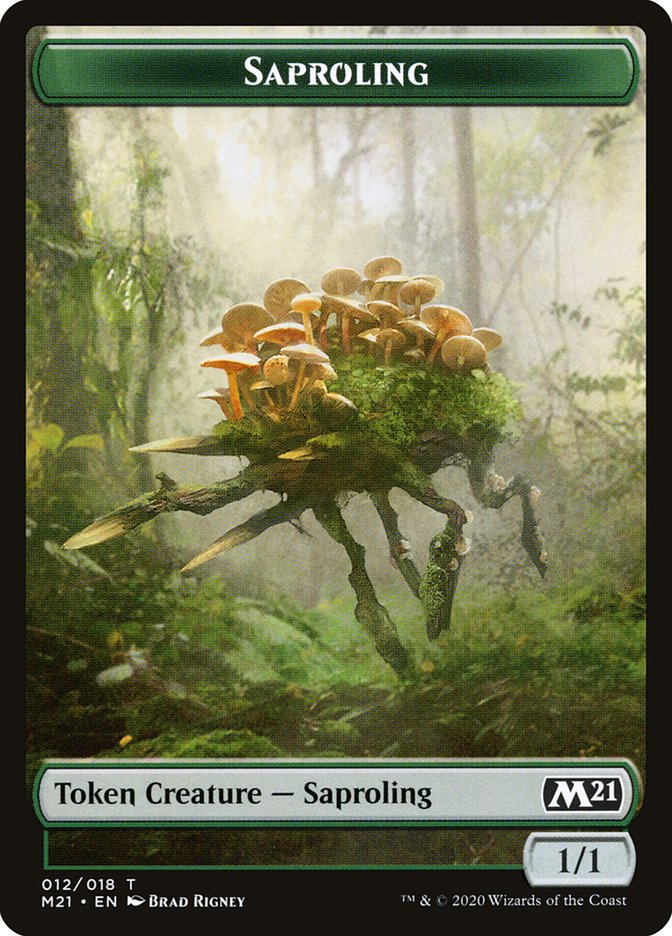 Saproling [Core Set 2021 Tokens] | PLUS EV GAMES 