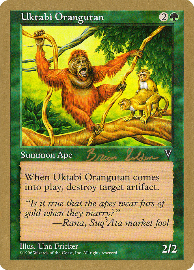 Uktabi Orangutan (Brian Selden) [World Championship Decks 1998] | PLUS EV GAMES 