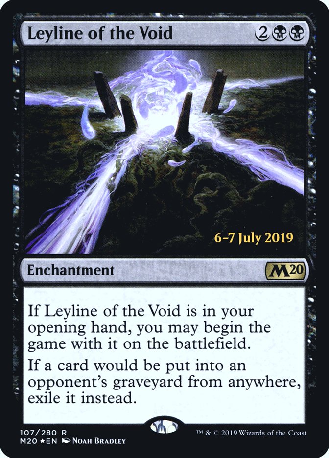 Leyline of the Void  [Core Set 2020 Prerelease Promos] | PLUS EV GAMES 