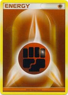 Fighting Energy (2007 Unnumbered D P Style Non Holo) [League & Championship Cards]