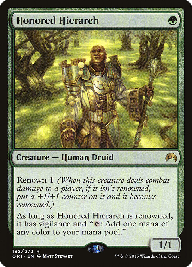Honored Hierarch [Magic Origins] | PLUS EV GAMES 