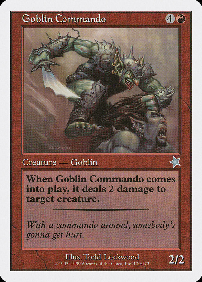 Goblin Commando [Starter 1999] | PLUS EV GAMES 