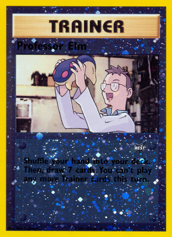 Professor Elm (3) [Best of Promos] | PLUS EV GAMES 