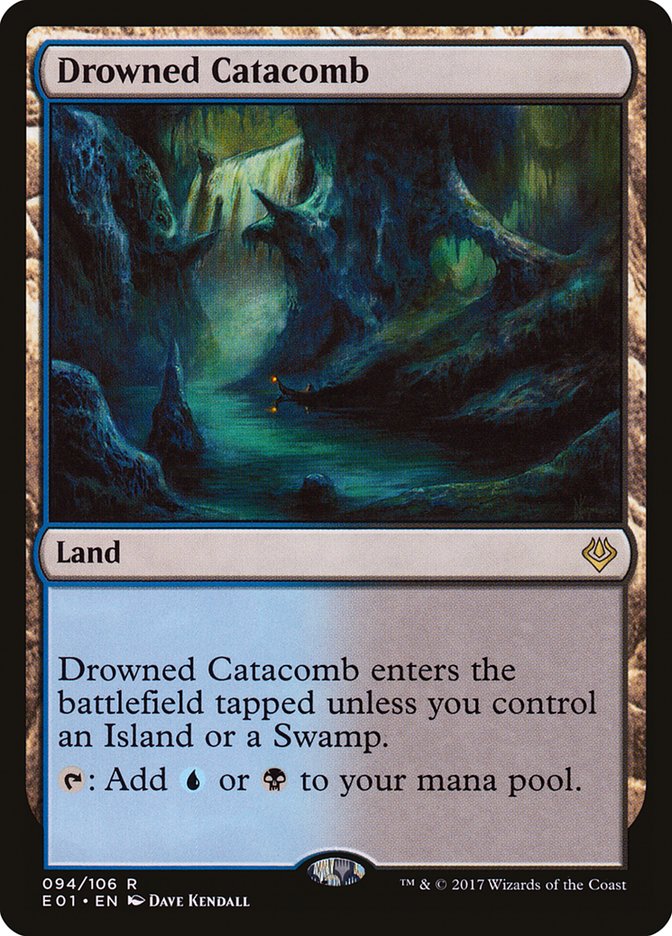 Drowned Catacomb [Archenemy: Nicol Bolas] | PLUS EV GAMES 