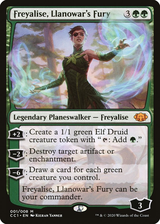 Freyalise, Llanowar's Fury [Commander Collection Green] | PLUS EV GAMES 