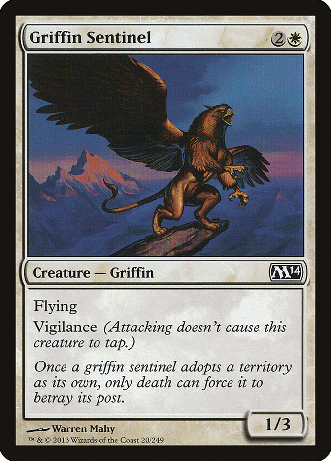 Griffin Sentinel [Magic 2014] | PLUS EV GAMES 