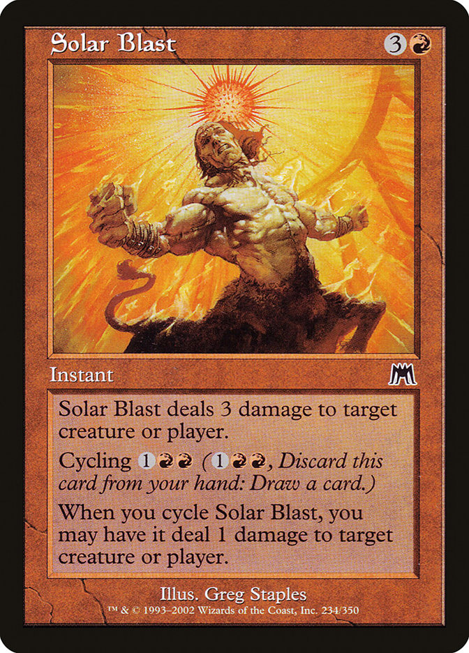 Solar Blast [Onslaught] | PLUS EV GAMES 