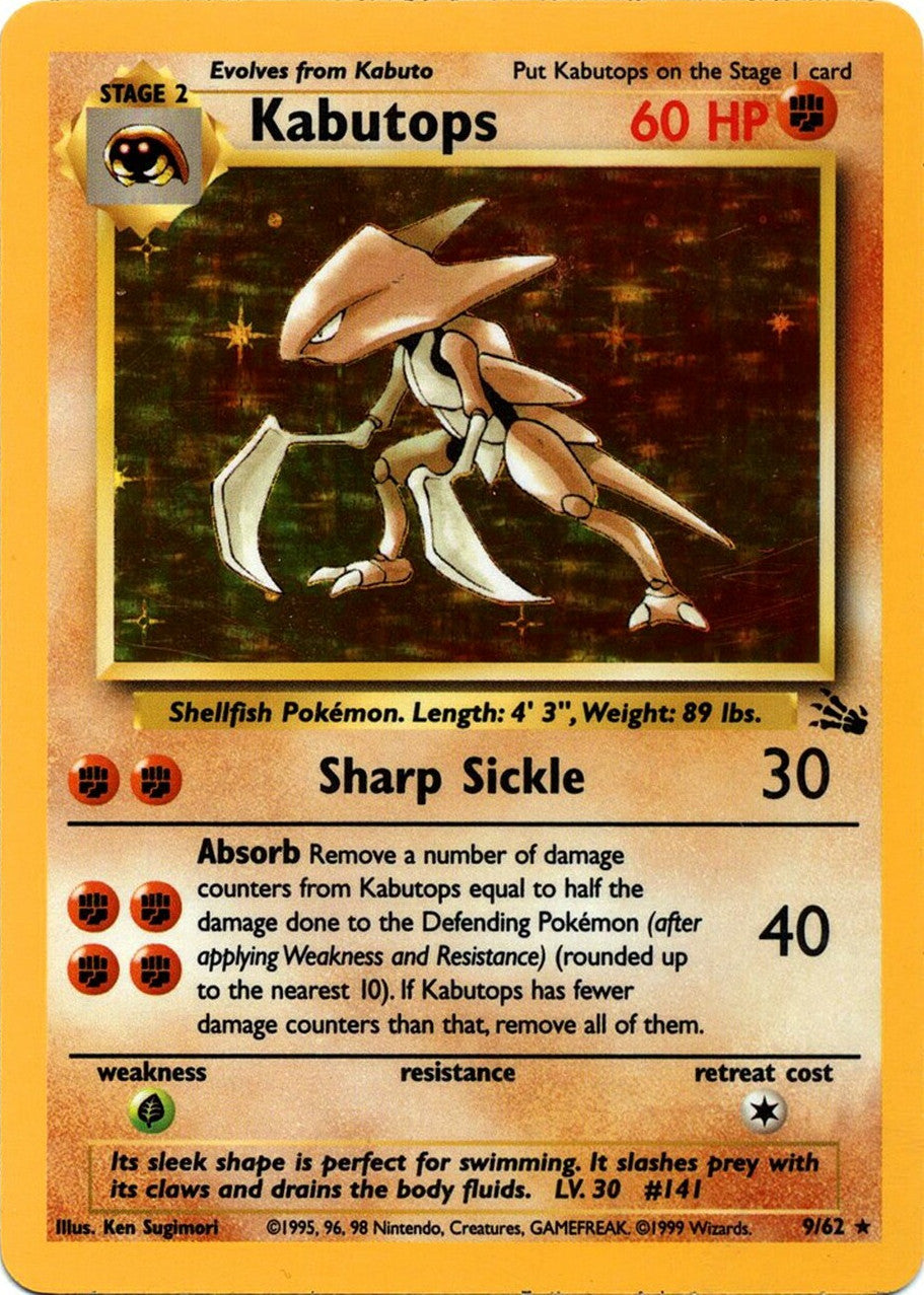 Kabutops (9/62) [Fossil Unlimited] | PLUS EV GAMES 