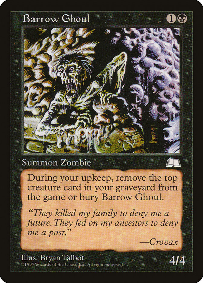 Barrow Ghoul [Weatherlight] | PLUS EV GAMES 