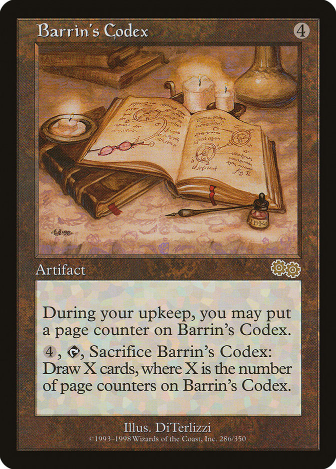 Barrin's Codex [Urza's Saga] | PLUS EV GAMES 