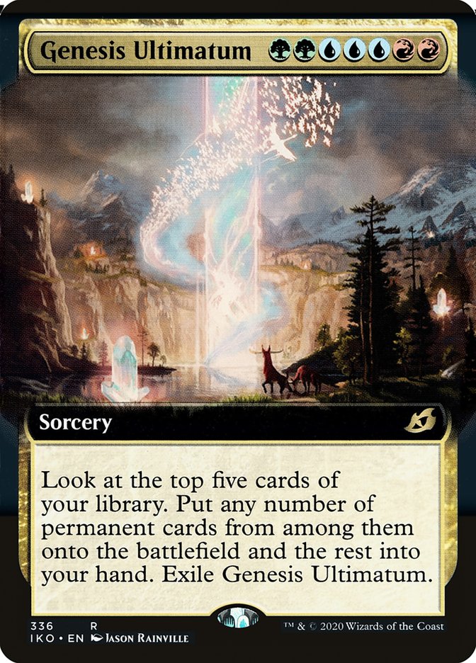 Genesis Ultimatum (Extended Art) [Ikoria: Lair of Behemoths] | PLUS EV GAMES 