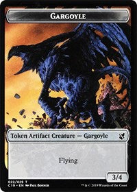 Gargoyle // Egg Double-sided Token [Commander 2019 Tokens] | PLUS EV GAMES 