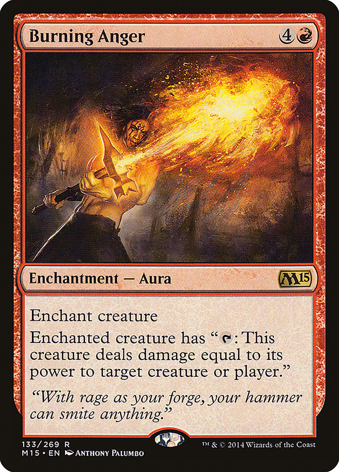 Burning Anger [Magic 2015] | PLUS EV GAMES 