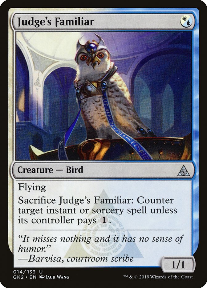 Judge's Familiar [Ravnica Allegiance Guild Kit] | PLUS EV GAMES 