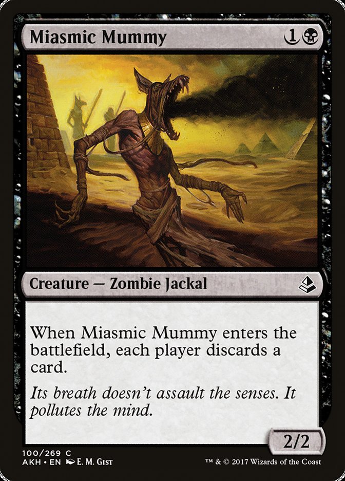 Miasmic Mummy [Amonkhet] | PLUS EV GAMES 