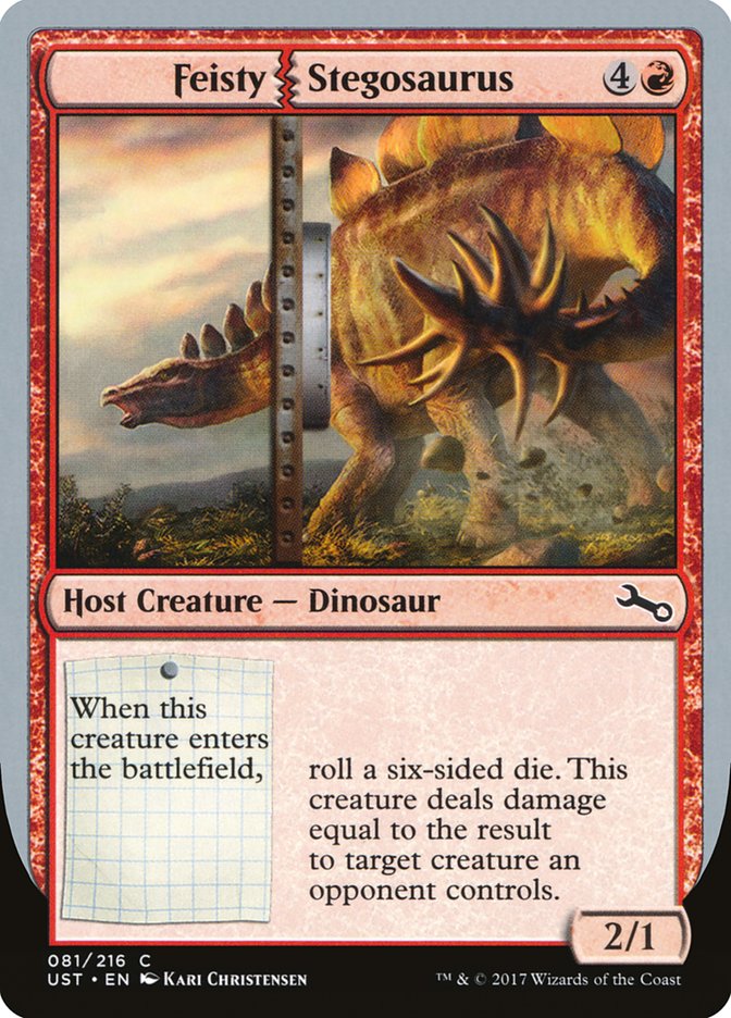Feisty Stegosaurus [Unstable] | PLUS EV GAMES 