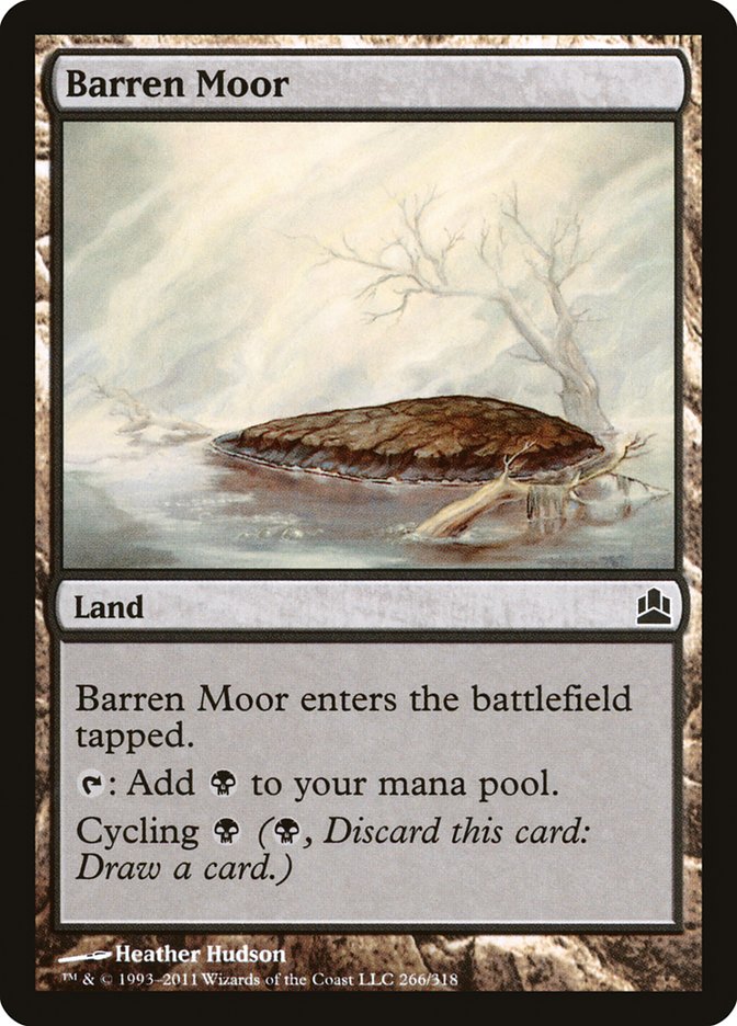 Barren Moor [Commander 2011] | PLUS EV GAMES 