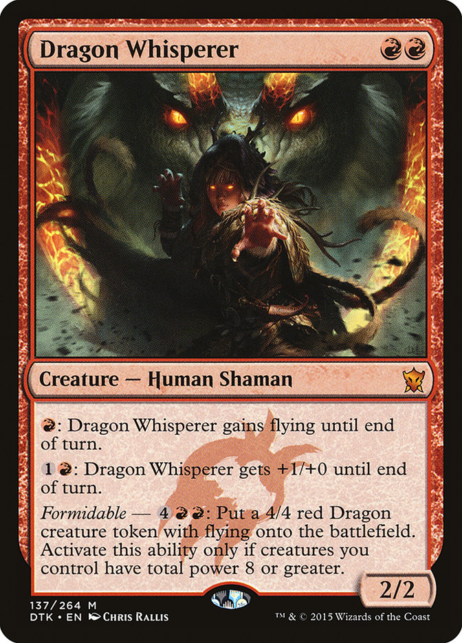 Dragon Whisperer [Dragons of Tarkir] | PLUS EV GAMES 