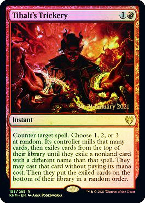 Tibalt's Trickery  [Kaldheim Prerelease Promos] | PLUS EV GAMES 