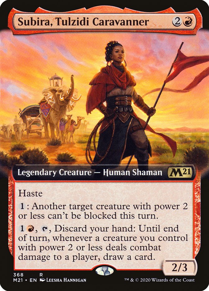 Subira, Tulzidi Caravanner (Extended) [Core Set 2021] | PLUS EV GAMES 