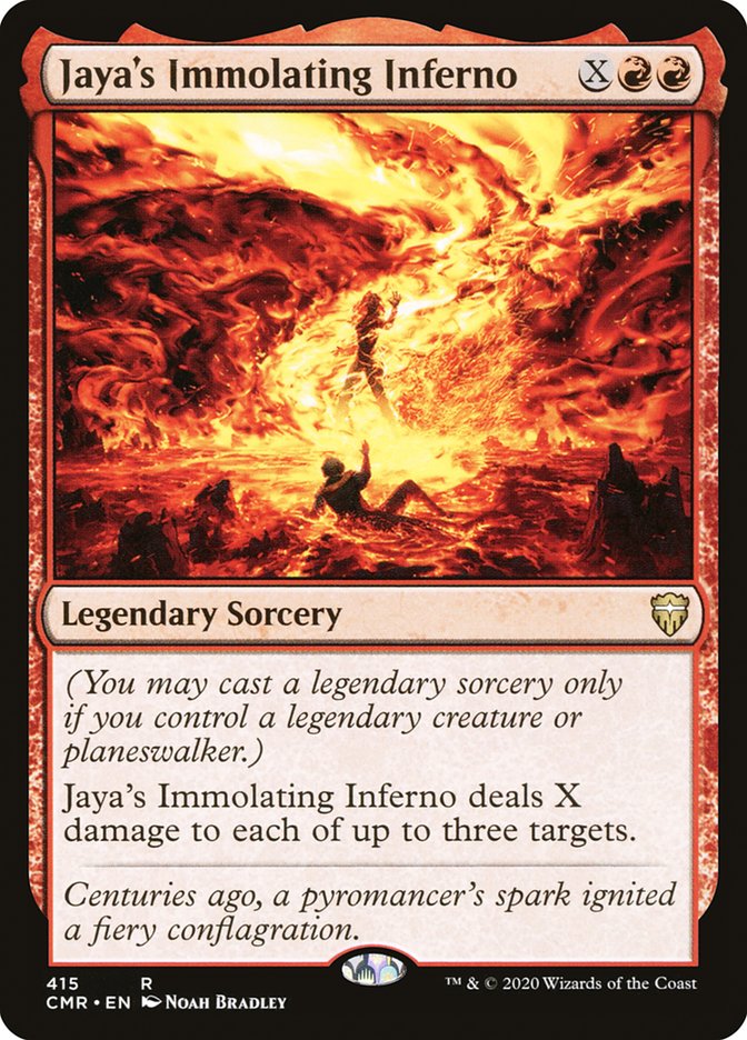 Jaya's Immolating Inferno [Commander Legends Commander Deck] | PLUS EV GAMES 