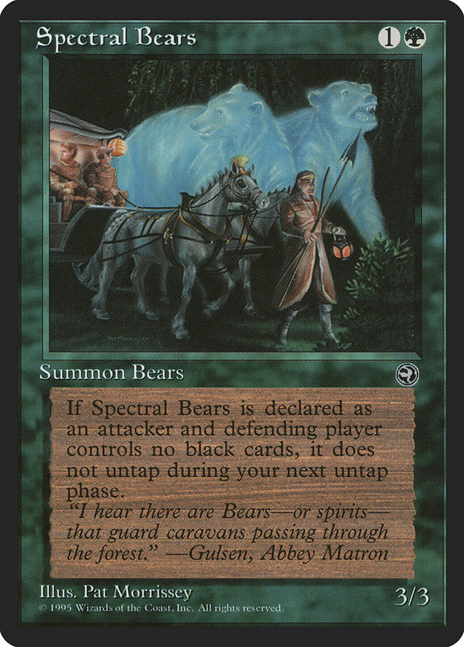 Spectral Bears [Homelands] | PLUS EV GAMES 