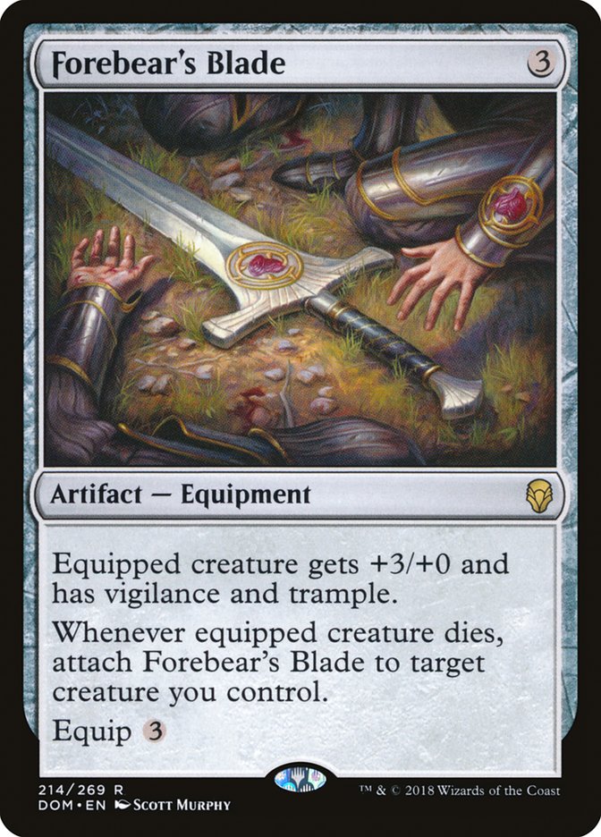 Forebear's Blade [Dominaria] | PLUS EV GAMES 