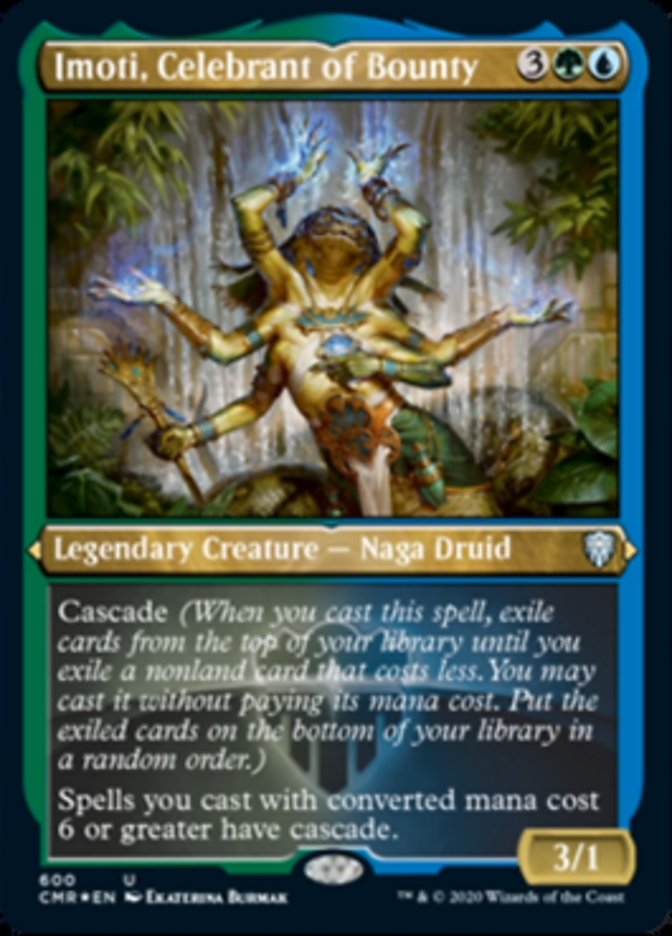 Imoti, Celebrant of Bounty [Commander Legends Etched] | PLUS EV GAMES 