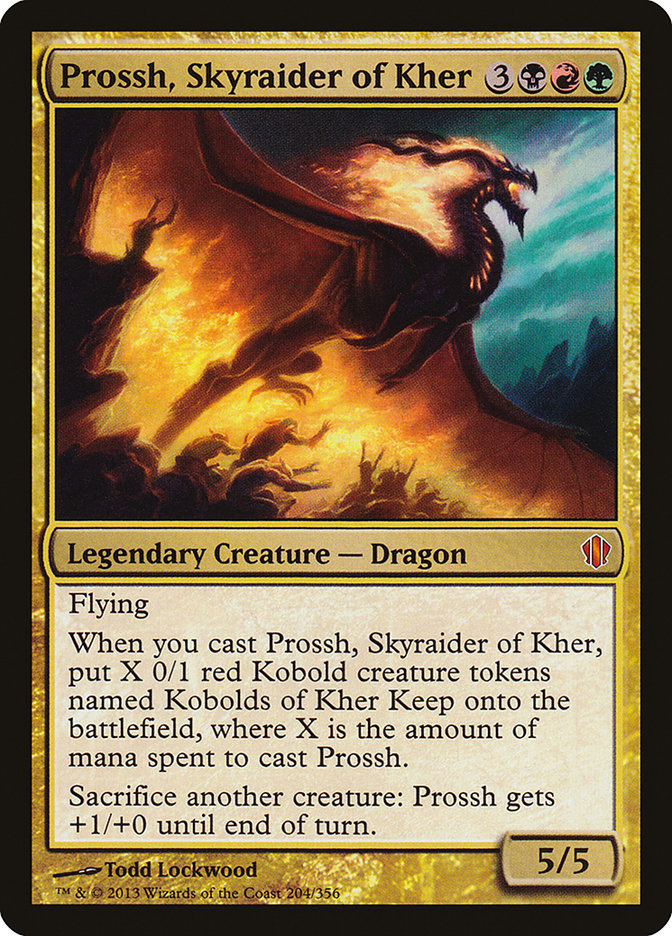 Prossh, Skyraider of Kher [Commander 2013] | PLUS EV GAMES 