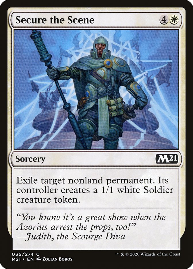 Secure the Scene [Core Set 2021] | PLUS EV GAMES 