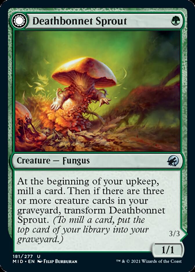 Deathbonnet Sprout // Deathbonnet Hulk [Innistrad: Midnight Hunt] | PLUS EV GAMES 