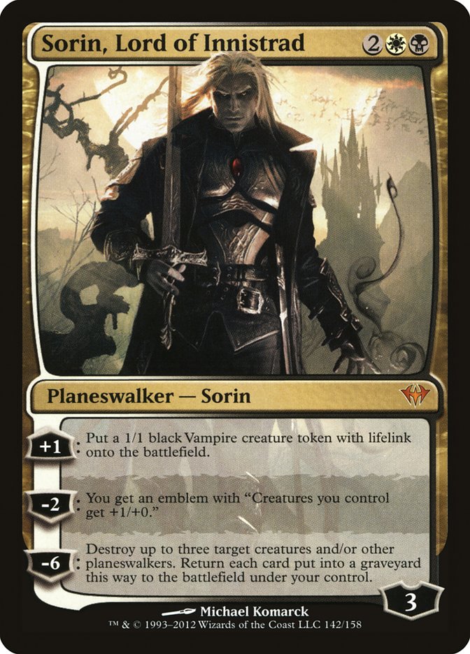 Sorin, Lord of Innistrad [Dark Ascension] | PLUS EV GAMES 